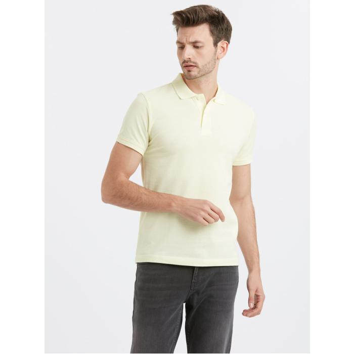 Polo Yaka Kısa Kollu Pike Basic Tişört
